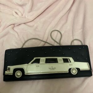 Kate Spade Cadillac Car Limo clutch handbag